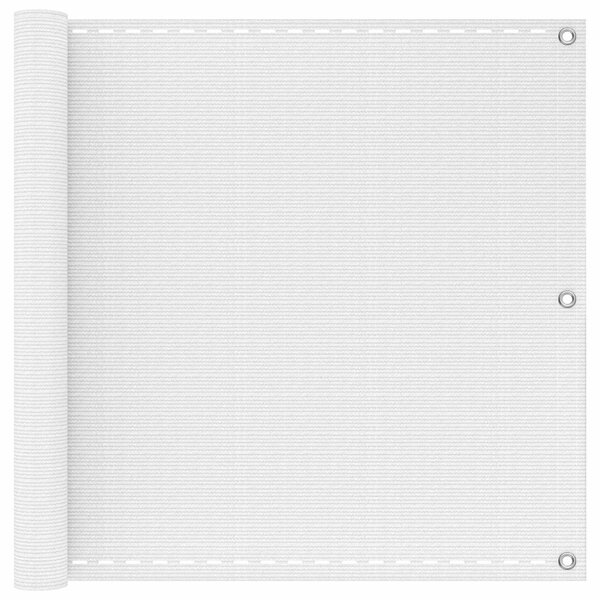 VidaXL Erkély Szúnyogháló Fehér 75 x 700 cm HDPE és Alumínium