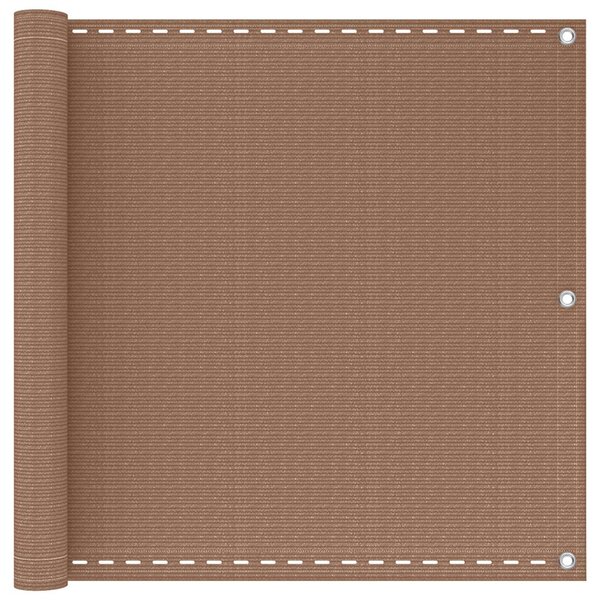 Erkély Szúnyogháló Tópszínű 75 x 700 cm HDPE és Alumínium