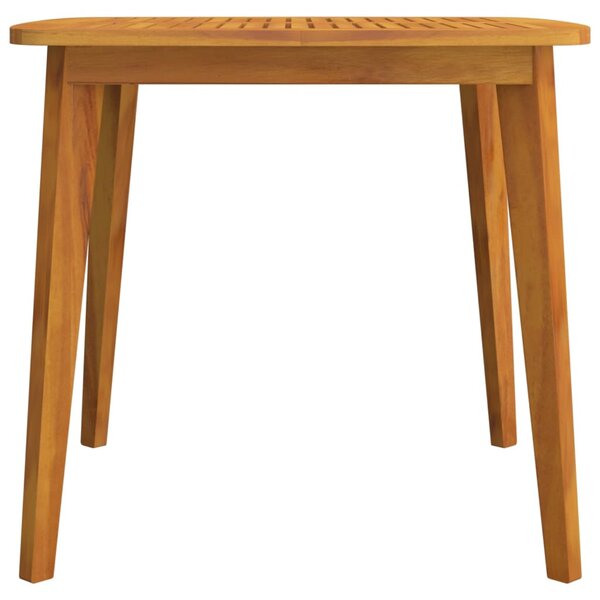 VidaXL tömör akácfa kerti asztal 85 x 85 x 75 cm