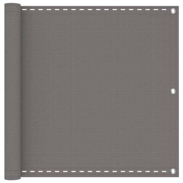 Erkély Szúnyogháló Világosszürke 90 x 300 cm HDPE és Alumínium