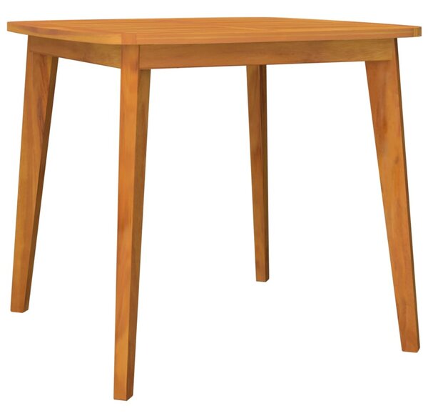 VidaXL tömör akácfa kerti asztal 85 x 85 x 75 cm