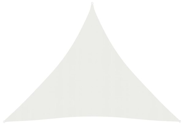 VidaXL fehér HDPE napvitorla 160 g/m² 4,5 x 4,5 x 4,5 m