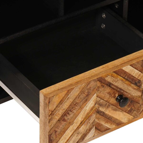 Tároló szekrények Barna 100 x 33,5 x 46 cm Tömör Mangófát