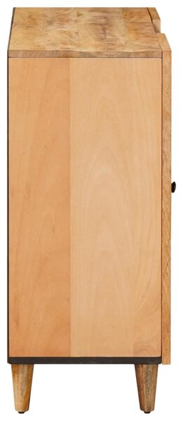 Tároló szekrények Barna 90 x 33,5 x 75 cm Tömör Mangófát
