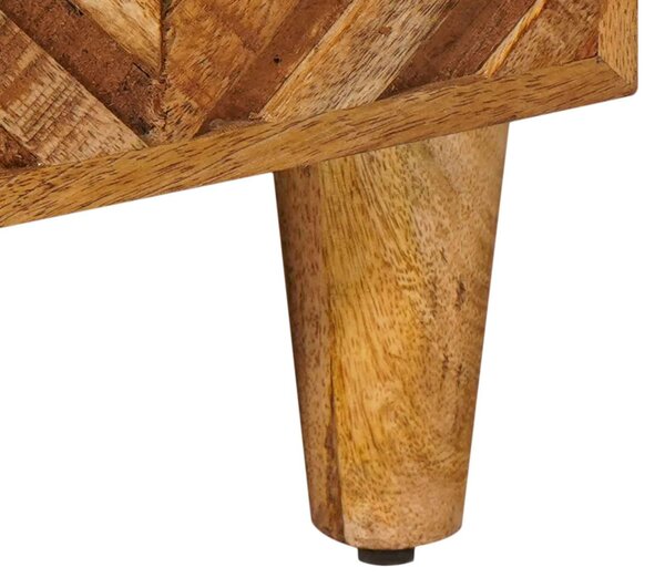 Tároló szekrények Barna 90 x 33,5 x 75 cm Tömör Mangófát