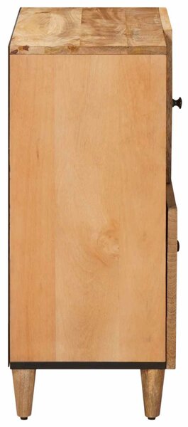 Tároló szekrények Barna 80 x 33,5 x 75 cm Tömör Mangófát