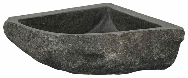 Mosdó Szürke (30-37) x (30-37) x 12 cm Folyami kő