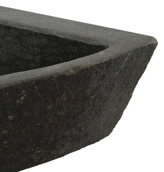 Mosdó Szürke (38-45) x (38-45) x 12 cm Folyami kő