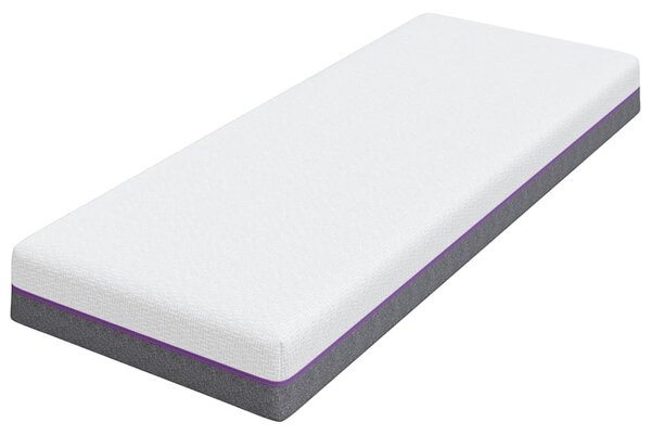 Memóriahabos matracok Közepes 70 x 200 cm 16 cm Fehér és Szürke