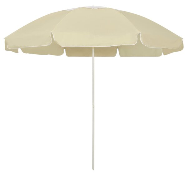 Homoksárga strandnapernyő 240 cm
