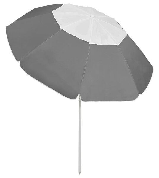 Antracitszürke strandnapernyő 300 cm