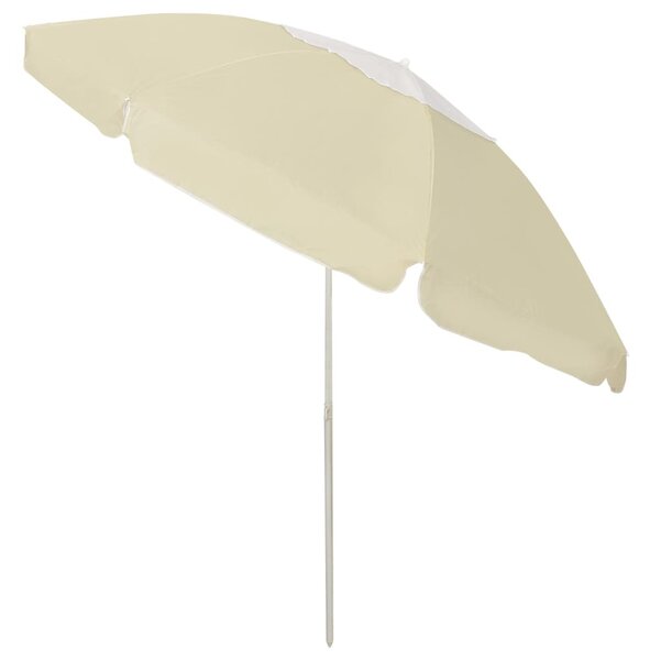 Homoksárga strandnapernyő 240 cm