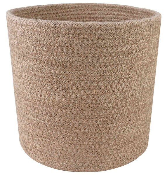 VidaXL Növényi Cserép Készlet 2 pcs Természetes Ø 21 x 21 cm