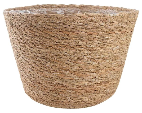VidaXL Tengeri fű növénytartók 3 pcs Természetes Ø26 x 19 cm