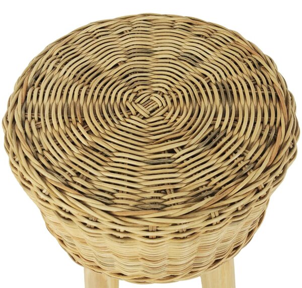 Természetes rattan bárszék