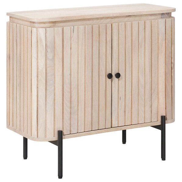 Széf 70 x 30 x 65 cm Tömör Mangófa és Műszaki Fa