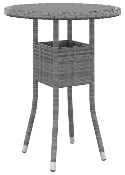 5 részes szürke polyrattan kerti ülőgarnitúra