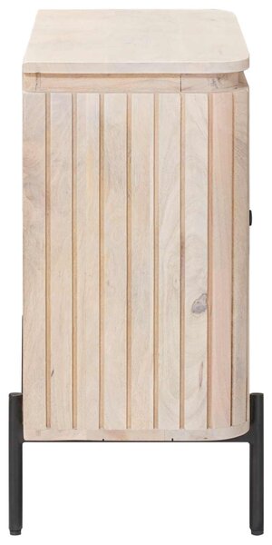 Széf 70 x 30 x 65 cm Tömör Mangófa és Műszaki Fa