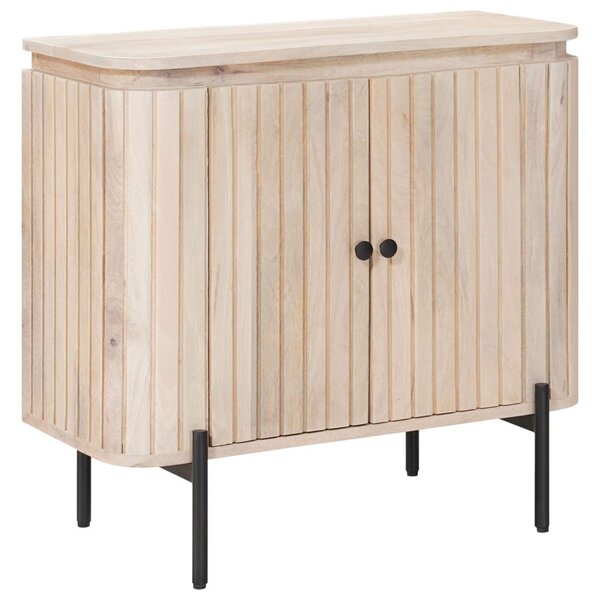 Széf 70 x 30 x 65 cm Tömör Mangófa és Műszaki Fa