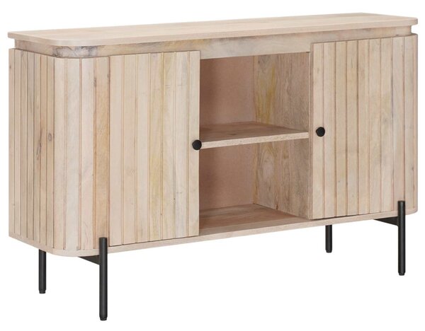Széf 105 x 30 x 65 cm Tömör Mangófa és Műszaki Fa