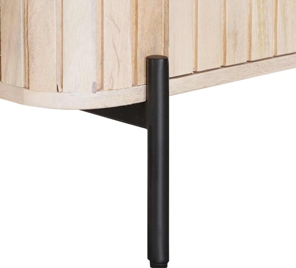 Széf 105 x 30 x 65 cm Tömör Mangófa és Műszaki Fa