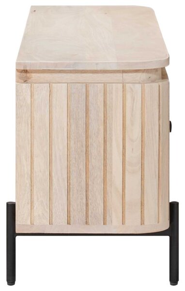 TV szekrény 105 x 30 x 45 cm Tömör Mangófa és Műszaki Fa