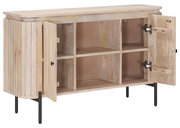 Széf 105 x 30 x 65 cm Tömör Mangófa és Műszaki Fa