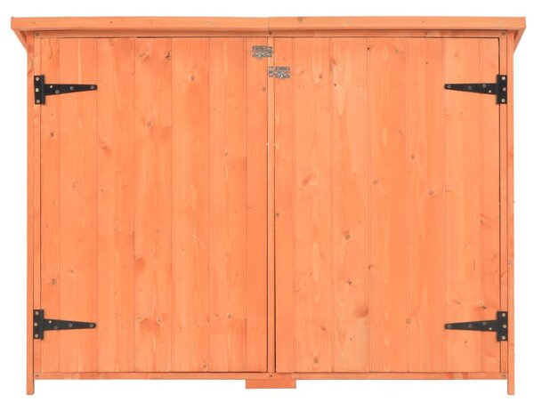 Fa kerti fészer 128x42x91 cm