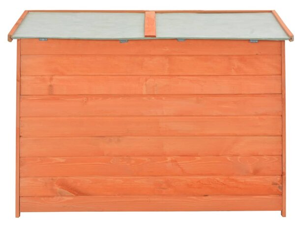 Fa kerti fészer 128x42x91 cm