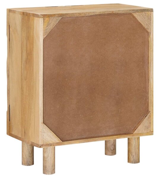 Széf 53 x 30 x 65 cm Tömör Mangófa és Műszaki Fa