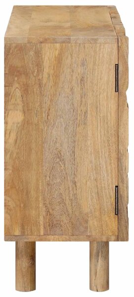 Széf 100 x 30 x 65 cm Tömör Mangófa és Műszaki Fa