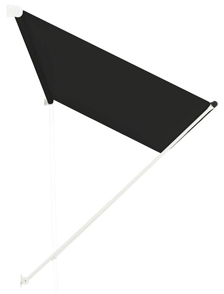 Feltekerhető antracitszürke napellenző 300 x 150 cm