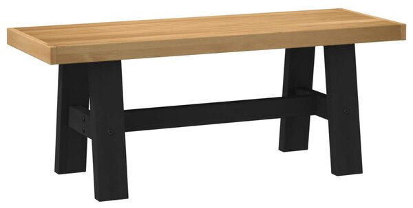 Étkező pad NOAIN 120 x 41 x 45 cm Tömör fenyő Természetes