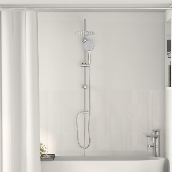 Zuhanyrendszer Ezüst 47 x 20 x 95 cm Rozsdamentes acél