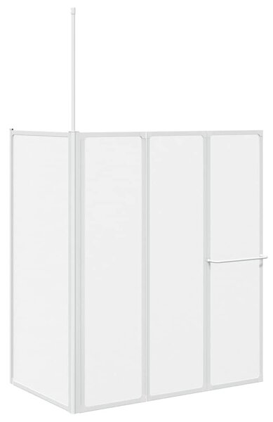 Fürdőképernyő Homályosított 120 x 70 x 137 cm Alumínium