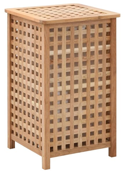Tömör diófa szennyeskosár 39 x 39 x 65 cm