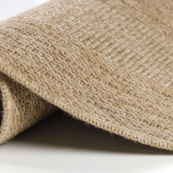 Bézs kerek kültéri szőnyeg ø 80 cm Comilla – Ayyildiz Carpets