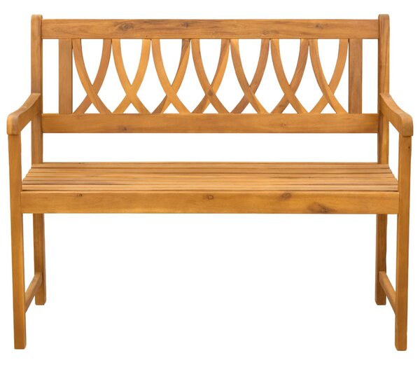 VidaXL Kerti pad Természetes 110 x 55,5 x 90 cm Tömör Akácfa