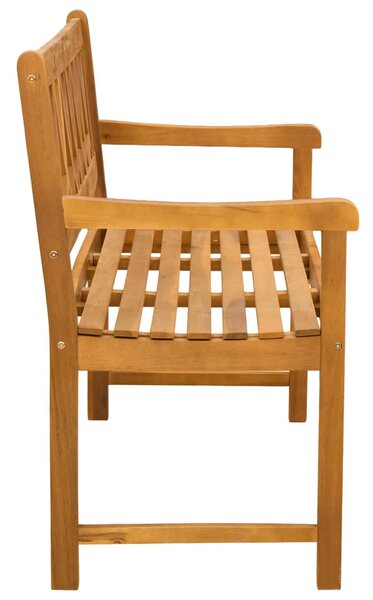 VidaXL Kerti pad Természetes 110 x 55,5 x 90 cm Tömör Akácfa