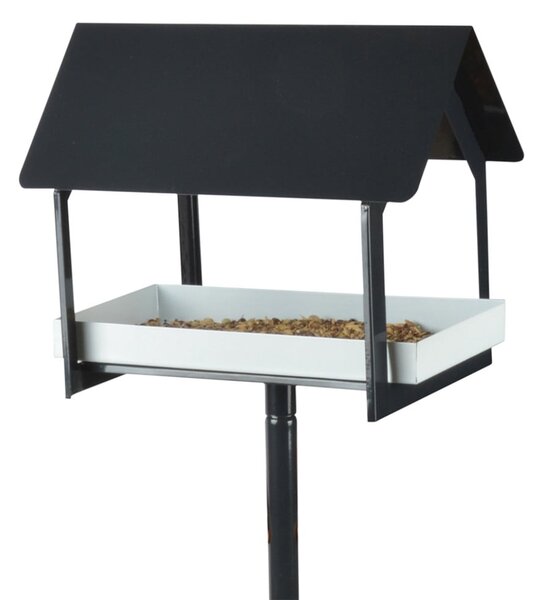 Antracitszürke, fém madáretető, 126 cm magas - Esschert Design