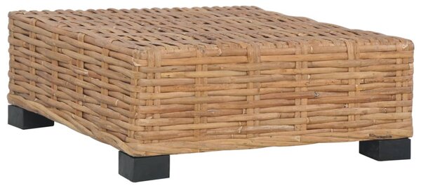 Természetes rattan lábtartó párnával