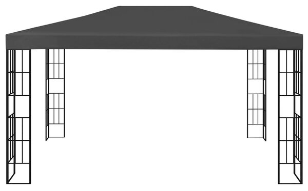 Antracitszürke pavilon 3 x 4 m