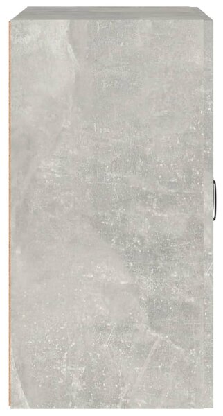 Betonszürke szerelt fa faliszekrény 60 x 31 x 60 cm