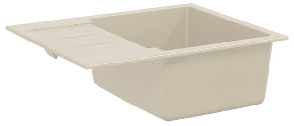 Mosogató Bézs 620 x 500 mm 80% Kvarc és 20% Gyanta