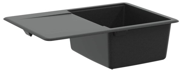 Mosogató Fekete 670 x 460 mm Gránit