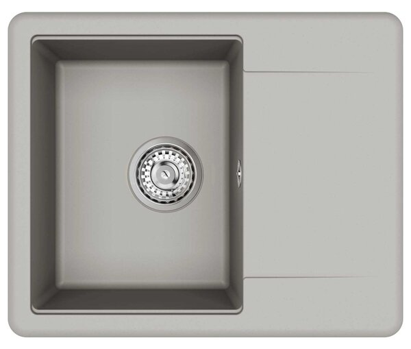 Mosogató Szürke 560 x 460 mm 80% Kvarc és 20% Gyanta