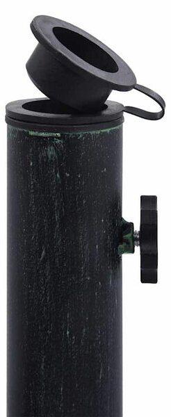 Zöld öntöttvas napernyőtalp 9 kg 40 cm