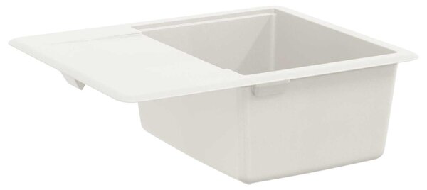 Mosogató Fehér 560 x 460 mm 80% Kvarc és 20% Gyanta