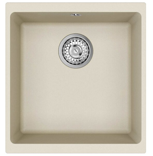 Mosogató Bézs 430 x 460 mm 80% Kvarc és 20% Gyanta