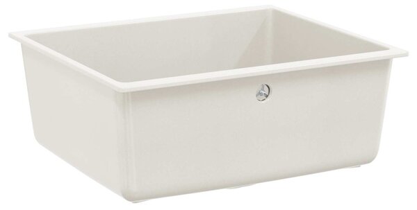 Mosogató Fehér 530 x 460 mm 80% Kvarc és 20% Gyanta